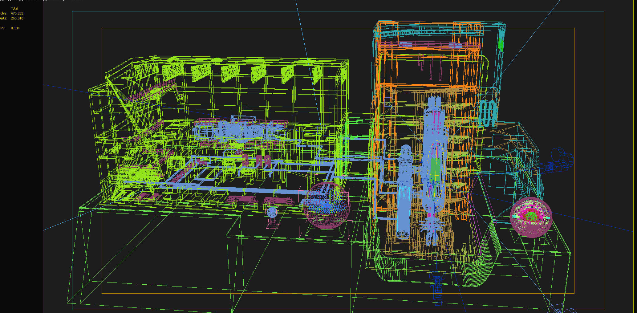 NuclearPowerPlant Reactor Cutaway 3D Model