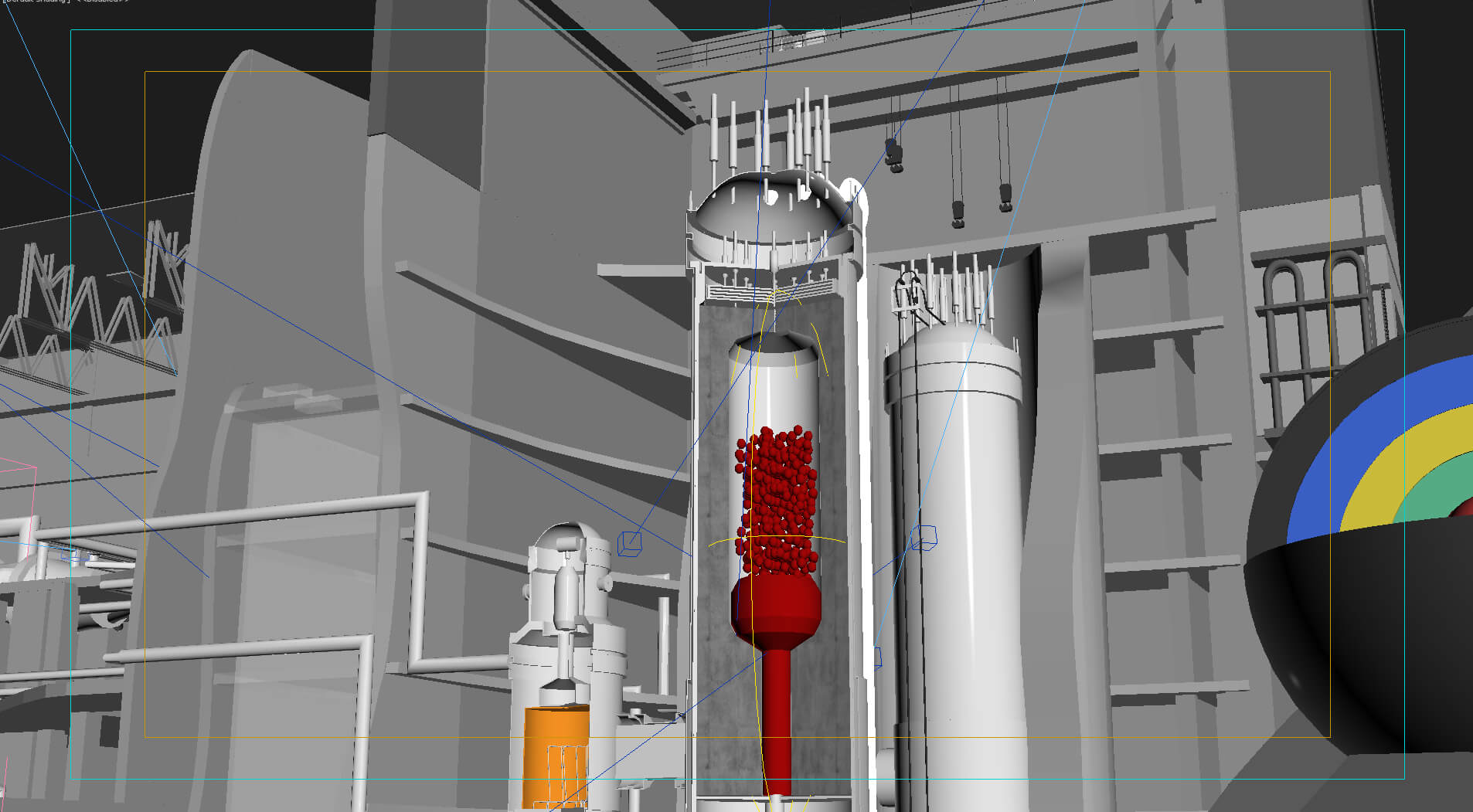 NuclearPowerPlant Reactor Cutaway 3D Model