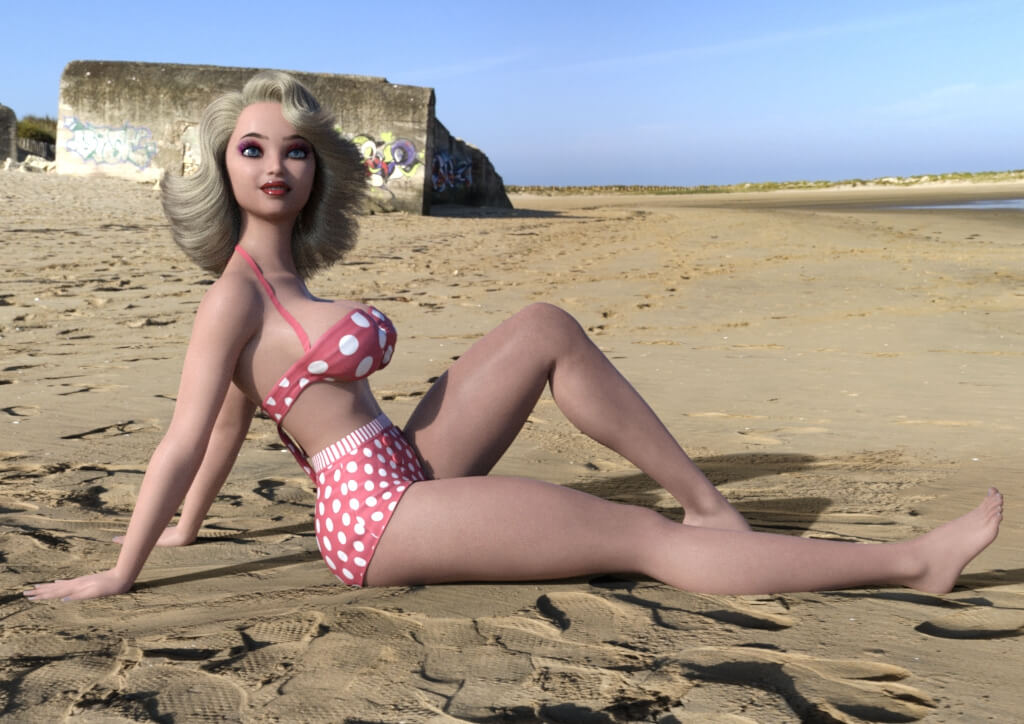 Maraike for Genesis 8 Female 3D Render, Digital Artwork by Hannes W