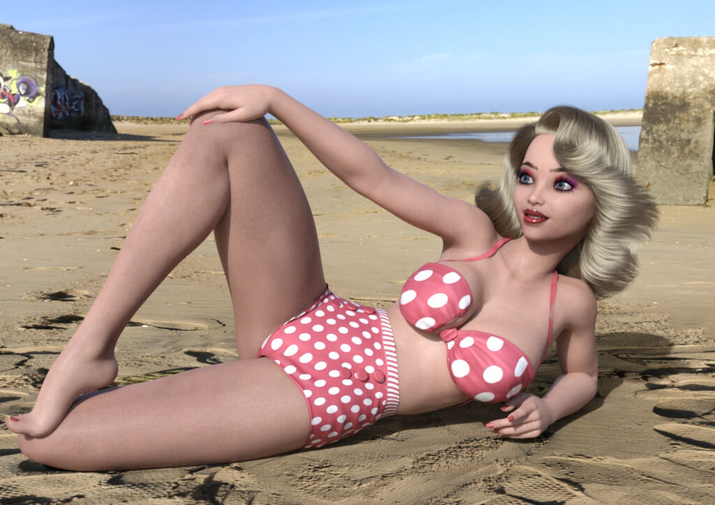 Maraike for Genesis 8 Female 3D Render, Digital Artwork by Hannes W
