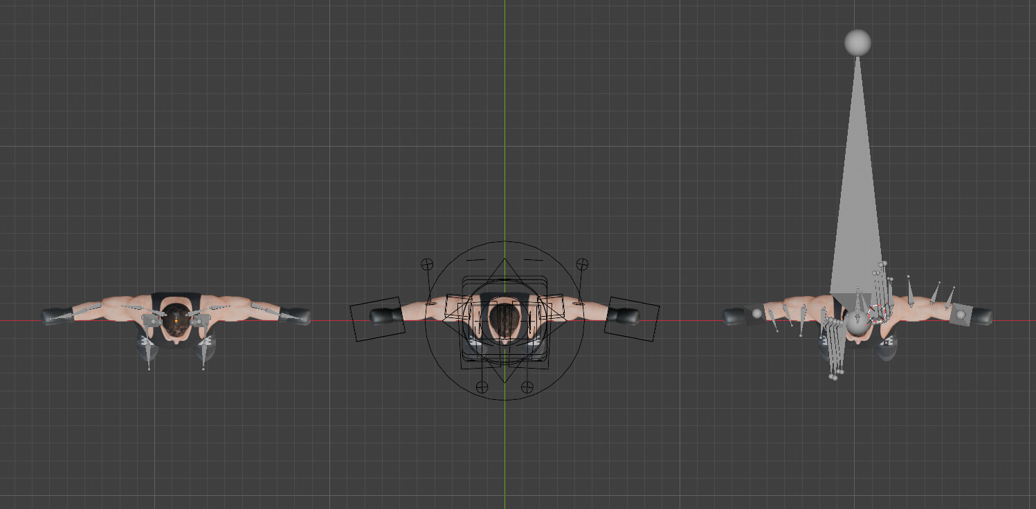Male Boxer Rigged Unity Unreal Game Ready 3D Model