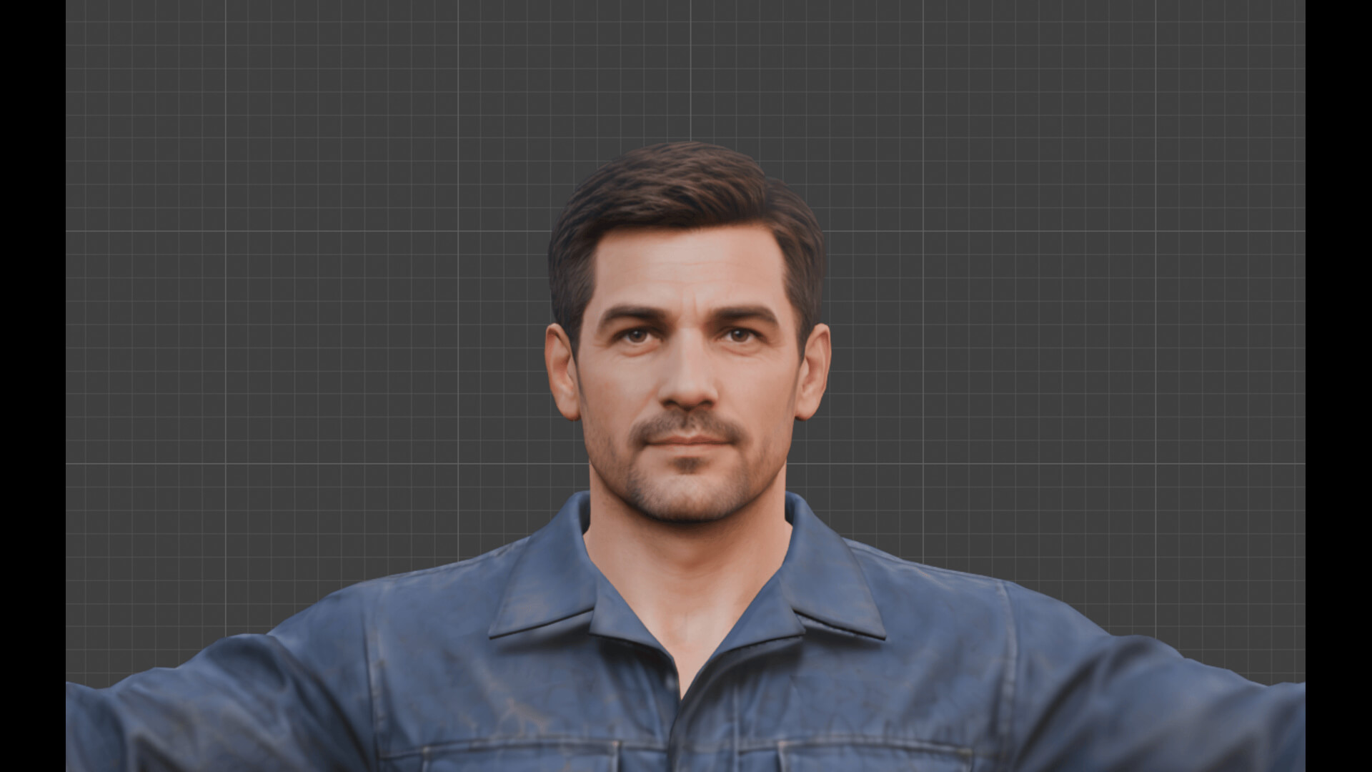 Mechanic Automotive Rigged 3D Model
