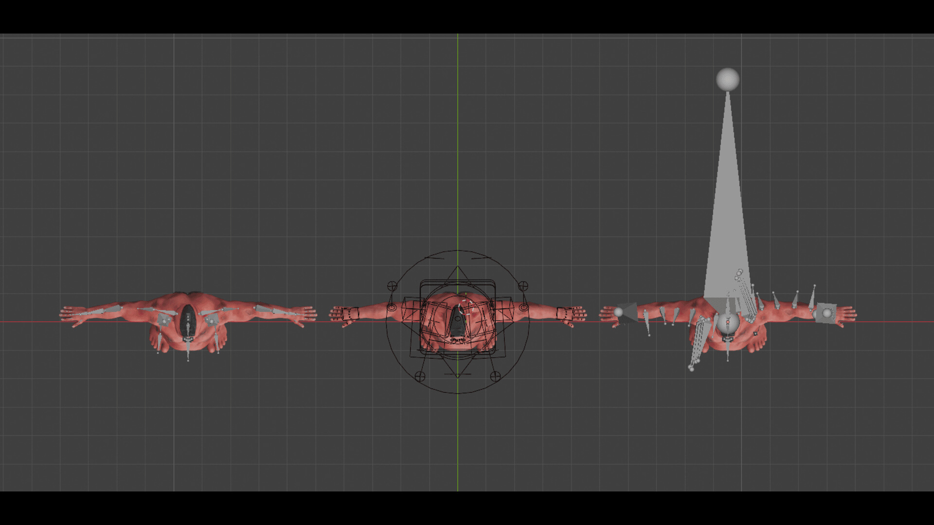Red Orc Warrior-Rigged 3D Model