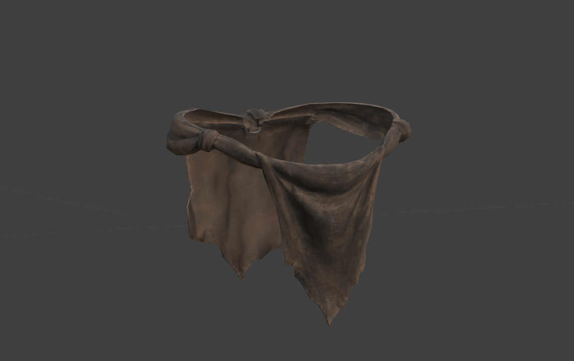 Red Orc Warrior-Rigged 3D Model
