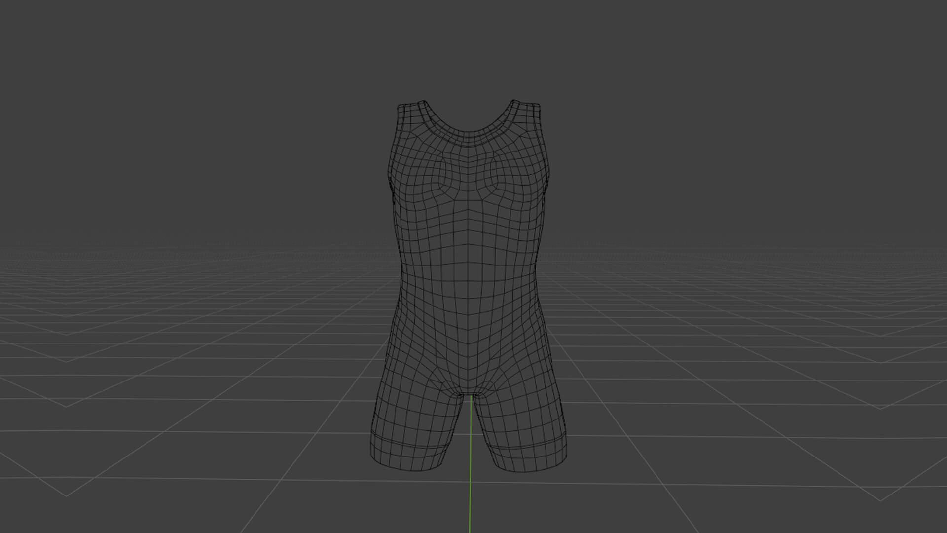 Rigged Lowpoly Wrestler Character 3D Model