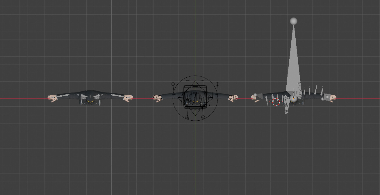 Taxi Driver Character Rigged 3D Model