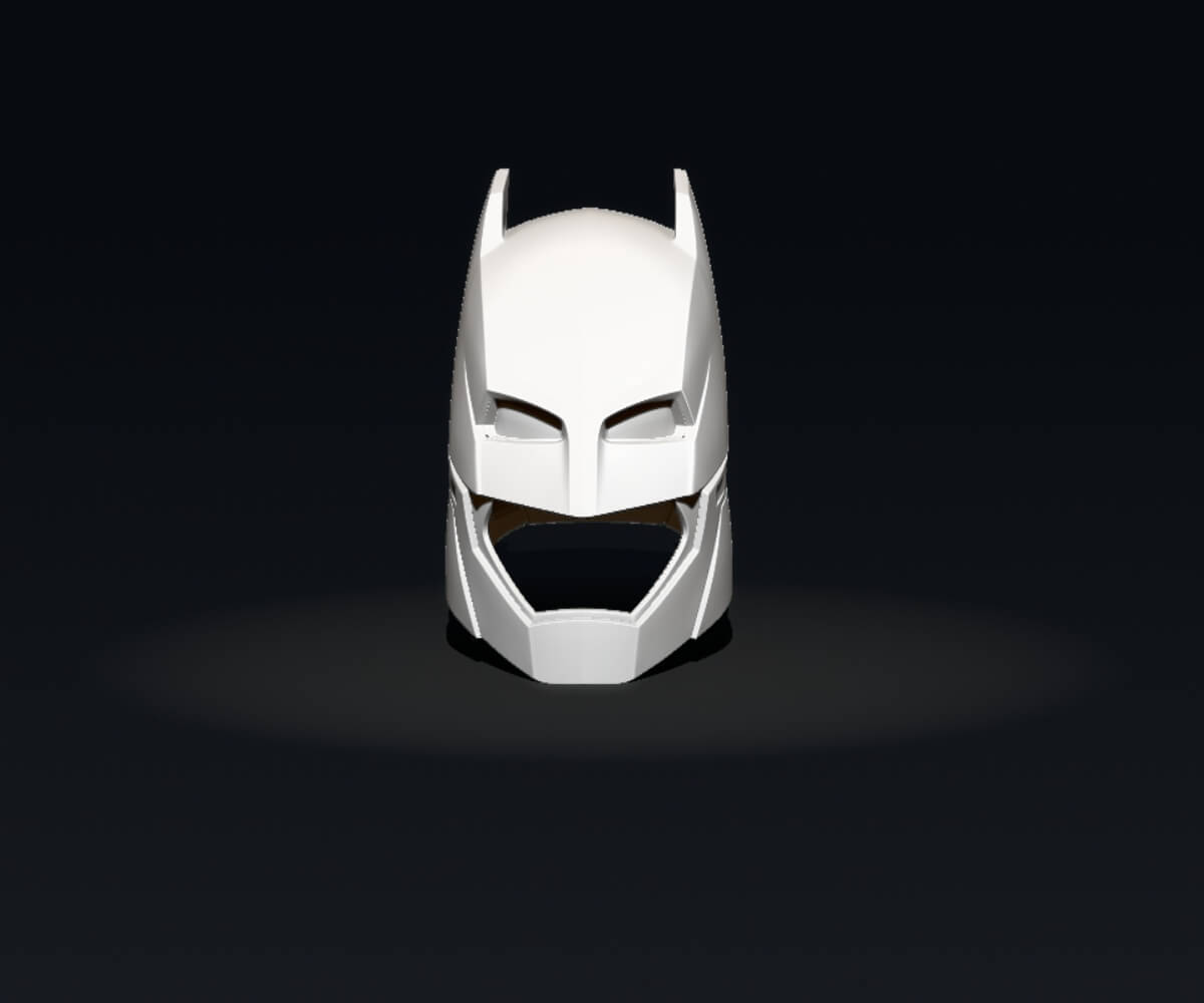 Batman BVS Helmet 3D Model