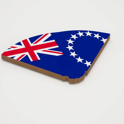 Avarua Capital of Cook Islands 3d Map