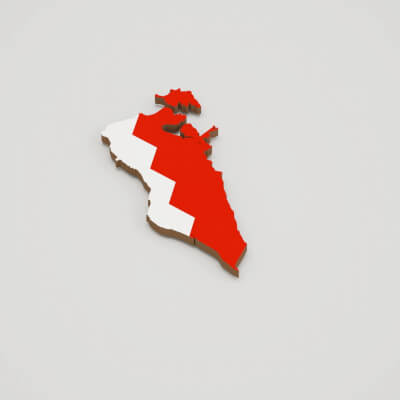 Bahrain 3D Map