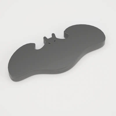Bat 3D Logo Model