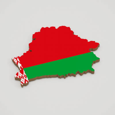 Belarus 3D Map