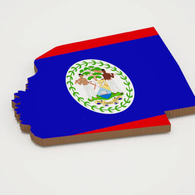 Belmopan Capital of Belize 3d Map