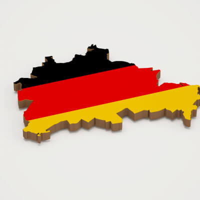 Berlin, Capital of Germany 3D Map