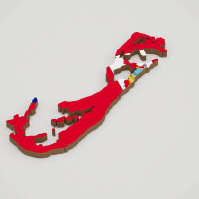 Bermuda 3D Model