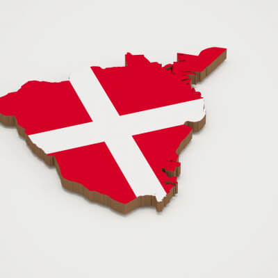 Copenhagen Capital of Denmark 3D Map