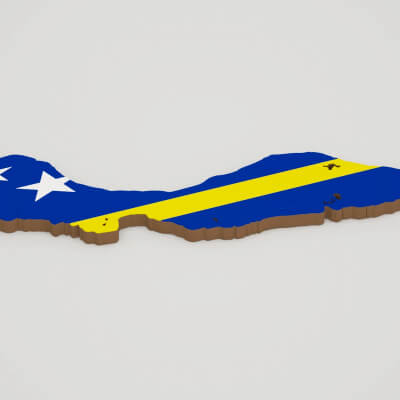 Curaçao 3D Map