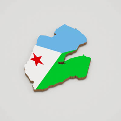 Djibouti 3D Map