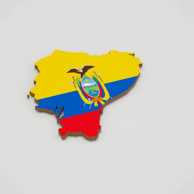 Ecuador 3D Model