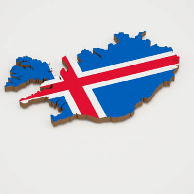 Iceland 3D Map