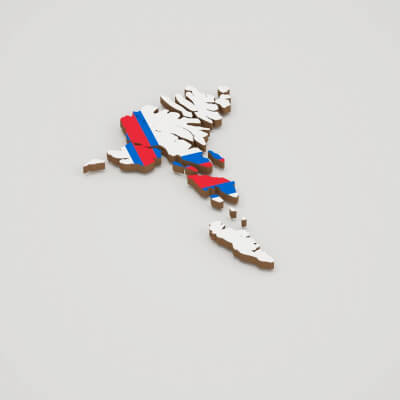 Faroe Islands 3D Map