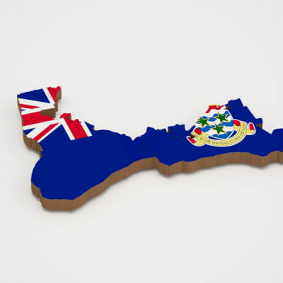 George Town Capital of Cayman Islands 3d Map