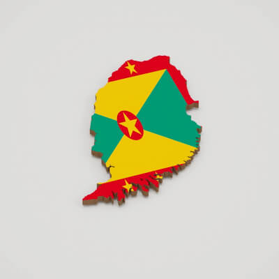 Grenada 3D Map