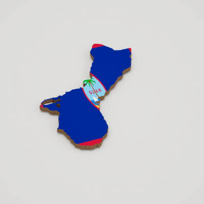 Guam 3D Map Model