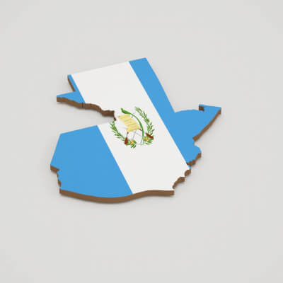 Guatemala 3D Map