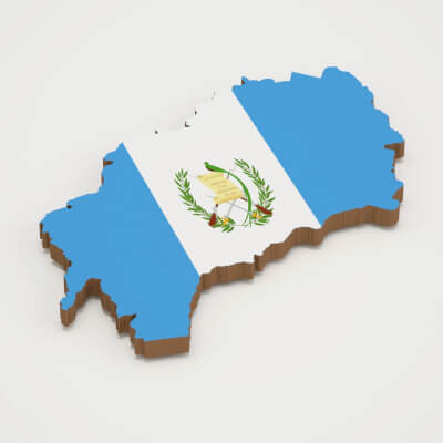 Guatemala City Capital of Guatemala 3d Map