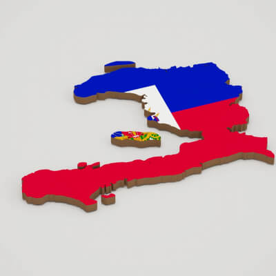 Haiti 3D Map