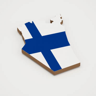 Helsinki Capital of Finland 3D Map