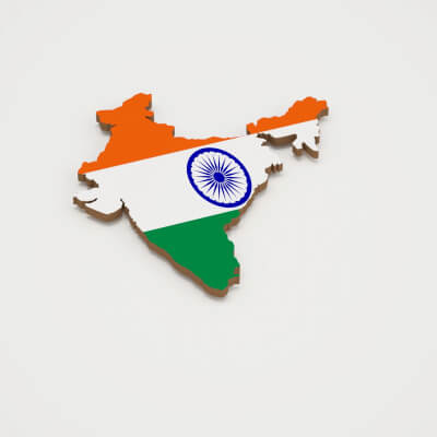 India 3D Map
