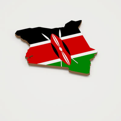 Kenya 3D Model