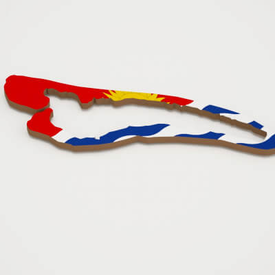 Kiribati 3D Map