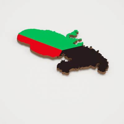 Martinique 3D Map