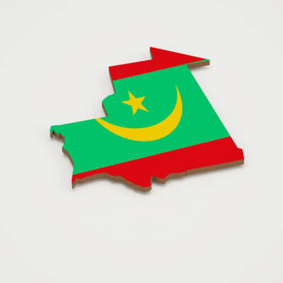 Mauritania 3D Map