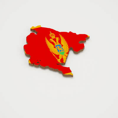Montenegro 3D Map