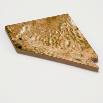 Nevada Realistic 3D Terrain Map