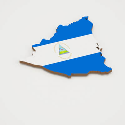 Nicaragua 3D Map