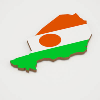 Niger 3d map