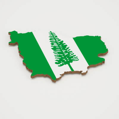Norfolk Island 3D Map