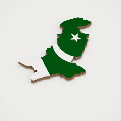 Pakistan 3D Map