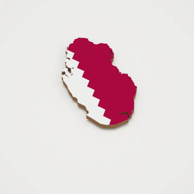 Qatar 3D Map