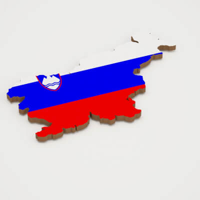 Slovenia 3D Map