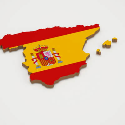 Spain 3D Map