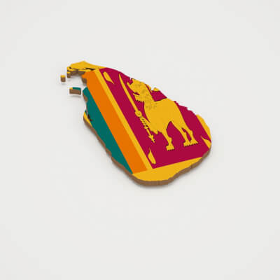 Sri Lanka 3D Map