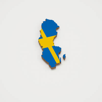 Sweden 3D Map