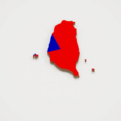 Taiwan 3d map