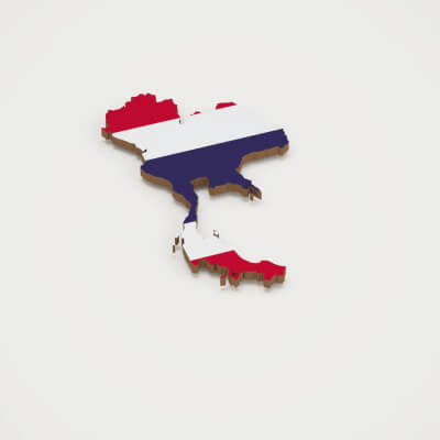 Thailand 3D Map