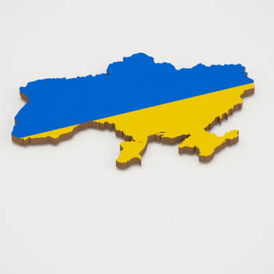 Ukraine 3D Map